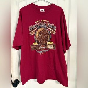 Vintage (2008) R.K Stratman Harley-Davidson 68th Sturgis Graphic T-Shirt 3XL